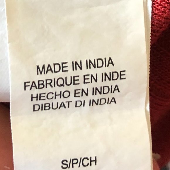 EUC Lucky Brand Boho Top w/Tassel Tie Size S - Picture 5 of 7